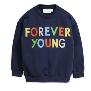 NWOT Mini Rodini Kids Forever Young Sweatershirt